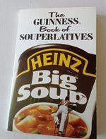 Vintage The Guinness book of Souperlatives Heinz Big Soup 1980 1983 Rare