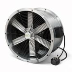Powerful Commercial Axial Metal Canopy Extractor Exhaust Duct Fan 12" 16" 18 20"