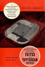MANCHESTER UNITED v Tottenham (Cup Winners Cup) 1963/1964 - TOKEN INTACT!