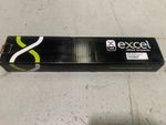 100-013 Excel Cat6 24 Port Screened Patch Panel 1U LSA Punch Down Right Angled