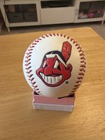 Cleveland Indians  Logo MLB Fotoball Team Logo Collectible Baseball B70