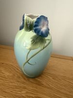 Franz Porcelain Collection Anemone Vase FZ00001 Signed Ming Lei Box