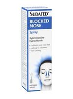 10X10ml Sudafed Blocked Nose Nasal Spray Non-Drowsy Only For 39.99£ (Pack Of 10)
