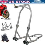 HEAVY DUTY MOTORCYCLE FRONT HEAD STOCK STAND MOTORBIKE WHEEL LIFT HEADSTOCK