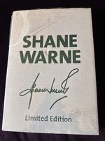 Unopened Signed Shane Warne Limited Edition 335/1,000 Book