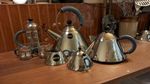 ALESSI MICHAEL GRAVES 7 piece set Kettle, Teapot, Cafetière, 2 Cups, Bowl & Jug