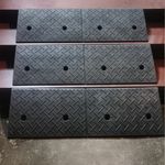 2x Heavy Duty Ramp Kerb Ramps Driveway Car Vehicle Threshold Ramp Curb Tool