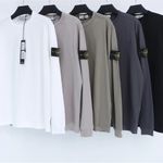 New Stone- Island Warm Long Sleeved Casual Men's and Women's Round Neck Hoodie