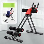 Ab Crunch Machine Abdominal Trainer / Plank Glider Home Gym Machine
