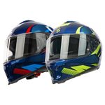 Spada SP18 Vertex Full Face Motorcycle Helmet Motorbike Crash Lid