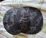 MLB New York Yankees NY Logo Baseball Cap Hat Black/Grey All-Over Print