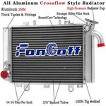 Aluminum Radiator For 1995-1997Kawasaki ZX6R ZX 6R NINJA ZX-6R ZX600F ZX 600F UK