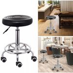 Adjustable Beauty Spa Salon Stool Massage Lift Hairdressing Round Swivel Chair