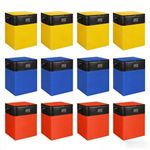 6/12Pack 180L Moving Bags, Heavy Duty Storage Totes, Waterproof Packing Bags UK