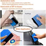 Professional Vinyl Wrap Applicator Squeegee Wrapping Sign Decal Tool Felt Edge