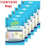 Hanging Dehumidifier Wardrobe Cupboard STOP Damp Moisture Mould Mildew UK