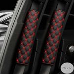 2x Car Seat Belt Cover Pads Safety Shoulder Cushion Covers Strap Pad Adults Kids