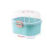 Yosoo Health Gear Baby Bottle Holder, Toddler Bottles Storage Box with Lid,