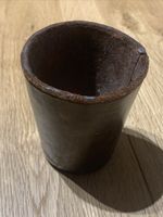 ANTIQUE LEATHER DICE SHAKER