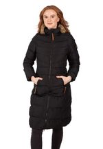 Trespass Audrey Long Hooded Womens Ladies Waterproof Parka Coat Padded Jacket