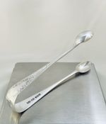 Antique Victorian Solid Sterling Silver Sugar Tongs Sheffield 1900