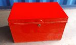 Vintage Metal Lockable Box Rat Rod