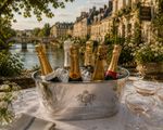 Large Champagne Bath Wine Cooler Silver Party Ice Bucket 6 Bottle Wine Chiller