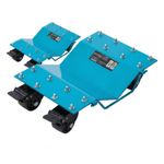 KATSU Tools Heavy Duty 2500lbs Wheel Dolly Car Skates Set of 2