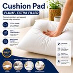 Hollowfiber Cushion Pads Insert Filler Inner Scatters Deep Filled Plump Cushions