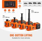 5 Ton Hydraulic Trolley Floor Jack Car Jack Kit DC 12V Electric Car Jack Lift