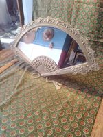 1950 Bronze French table mirror