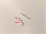 1/43 Car Windshield Wiper Pair LHD - RHD