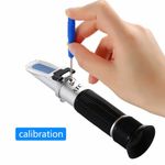 Refractometer Handheld 0-32% Brix ATC Sugar Meter For Sugar Fruit Test Tool