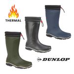 Mens Dunlop Thermal Boots Wellingtons Winter Snow Blizzard Ladies Fleece Lined