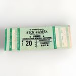 PRINCE & RICK JAMES CONCERT FULL TICKET ROCHESTER 3/20/80 FIRE IT UP TOUR RARE