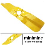 Classic Mini Radiator METAL 2 Blade Fan 2A997 yellow single steel cooling BMH