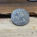 1895 LVI Queen Victoria Crown Good Collector Coin