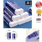 Pencil Eraser - 30 Pcs Clean Soft Erasers for School Use - Mess-Free