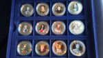 History OF The Royal Family Coloured Portrait Coin Collection