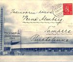 FINLAND Cover 1940 *OLYMPIC GAMES* ADVERT Helsinki Illustrated Used 1939 XS99