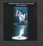 Michael Jackson special stamp sheet f-used/cto-Tchad=Pop Music-2018