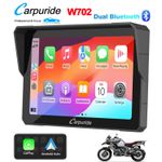 Carpuride W702 Carplay Wireless Android Auto Auto GPS Navi Motorcycle Stereo