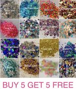 CHUNKY FESTIVAL GLITTER MIX FACE BODY DANCE EYES COSMETIC GLUE ADHESIVE 