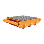 15 Ton Machine Mover Roller Machinery Moving Skate Heavy Duty Cargo Trolley NEW