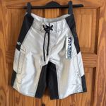 Balin VintageY2K Board Shorts BNWT Dead stock Colour block Grey/Black UK10 ExCon