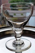 Antique Georgian Large Glass Rummer Wine Glass (Rough Pontil) Holds 400 ml #1