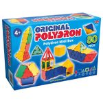 Original Polydron Midi Box Educational Toy 20-5002R STEM Maths 80 Piece Set
