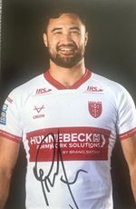 Hull KR Hand Signed Peta Hiku 6x4 Photo Rugby League 2026