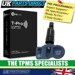 TPMS Tyre Pressure Sensor for Mercedes C Class (W206) (21-22) - BLACK - CODED