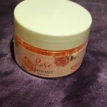 Rose Scent Bath Salts 150g (5.3oz) Jar, Unisex Department, Orange Colour